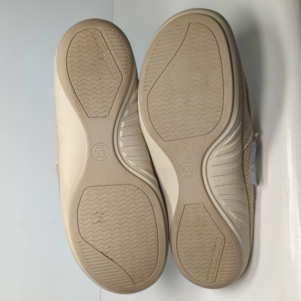 Gecko Man By Walk Hero Metatarsal Canvas Slip-on Loafers Men's Size 8 EU 41.5 - Picture 8 of 14